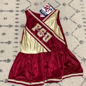 NWT Girls size 8, FSU cheerleading dress